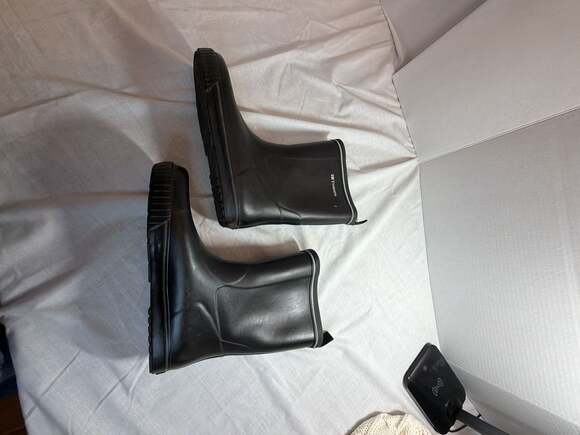 Tretorn Black Rubber Rain Boots Size 42 main image 5
